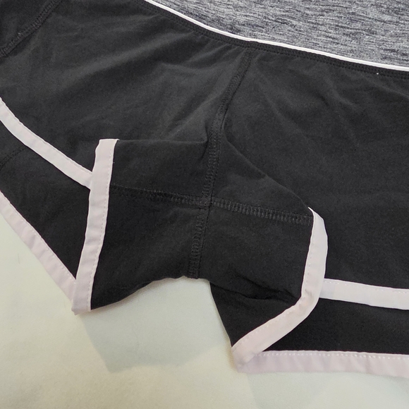 Classic Vintage Lululemon Speed Shorts - Black, Heathered Gray, Baby Pink - Picture 5 of 12